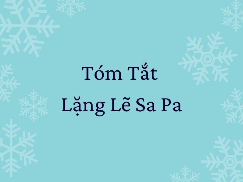 Tóm tắt Lặng lẽ Sa Pa
