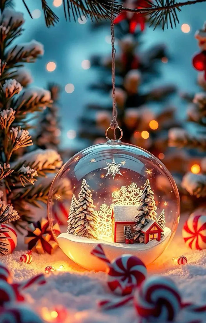 ảnh anime giáng sinh