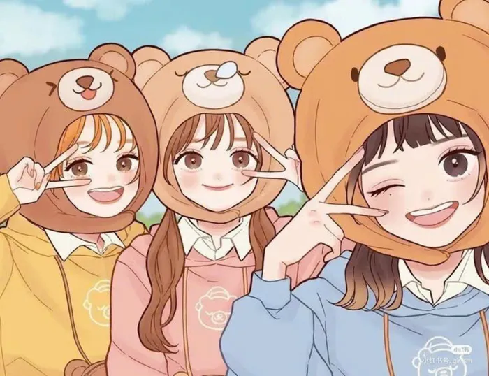 ảnh bạn thân 2 người