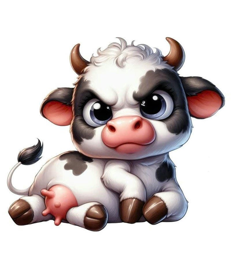 ảnh bò cute