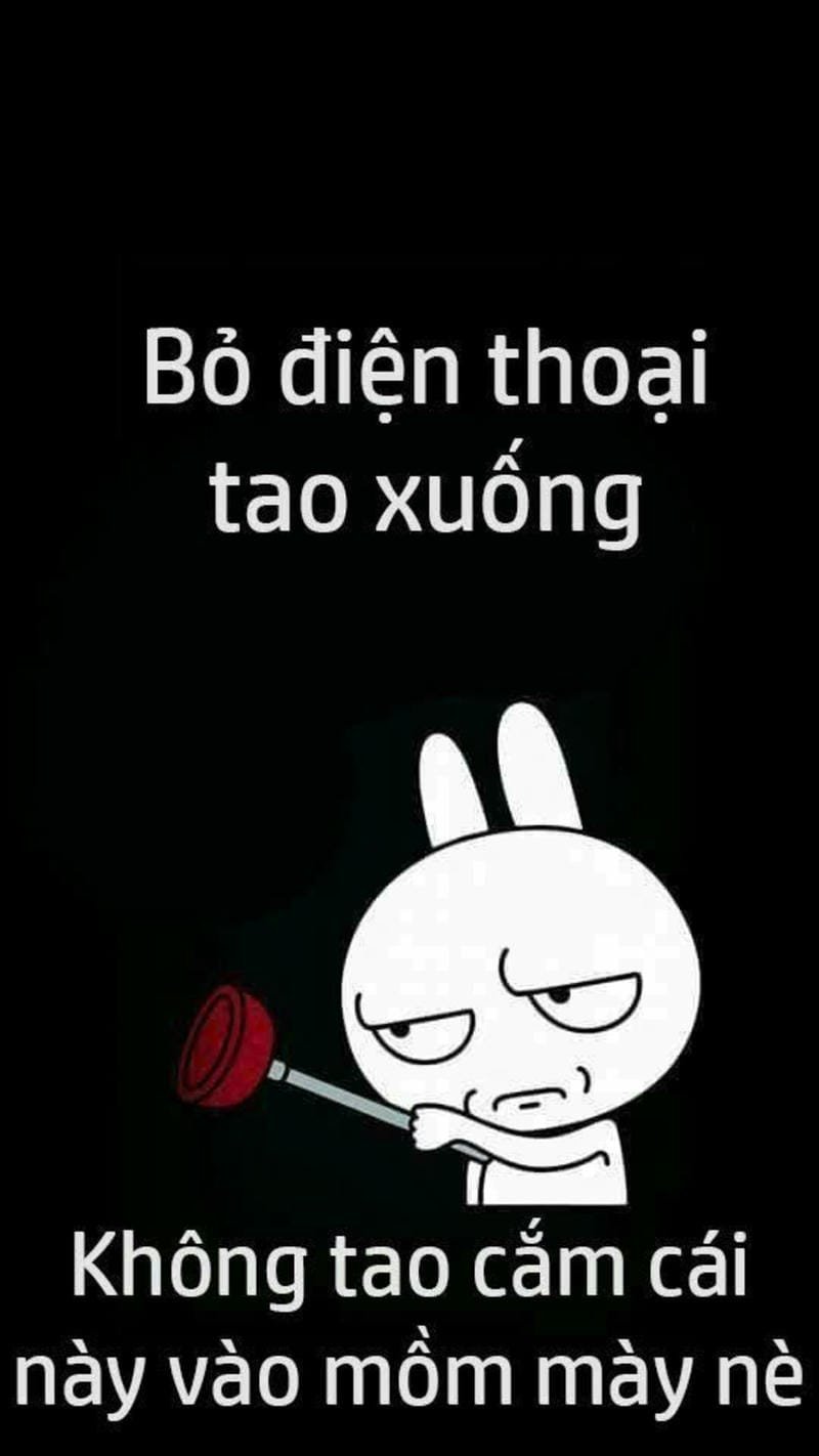 ảnh bỏ đt tao xuống