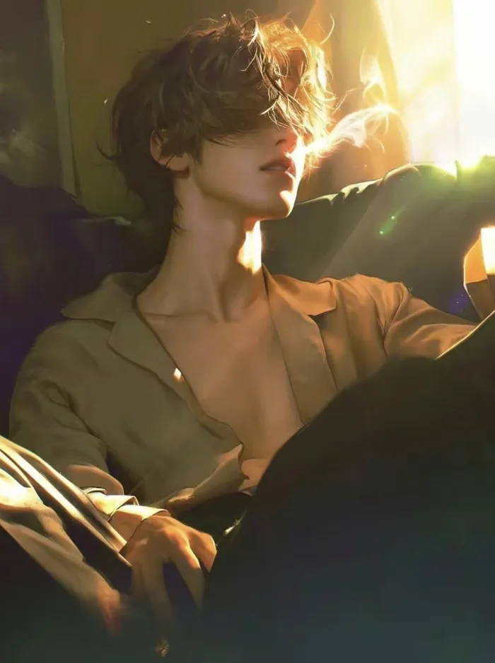 ảnh buồn hút thuốc 1