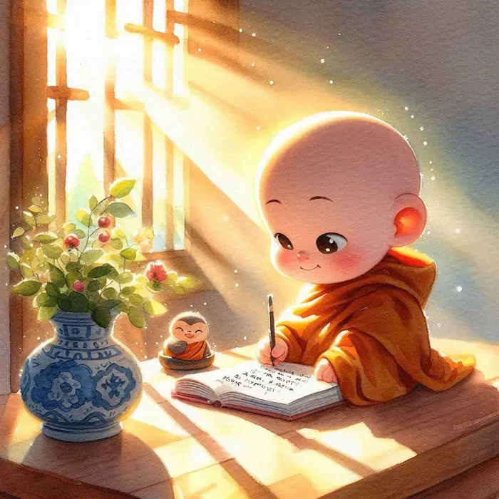 ảnh chú tiểu dễ thương