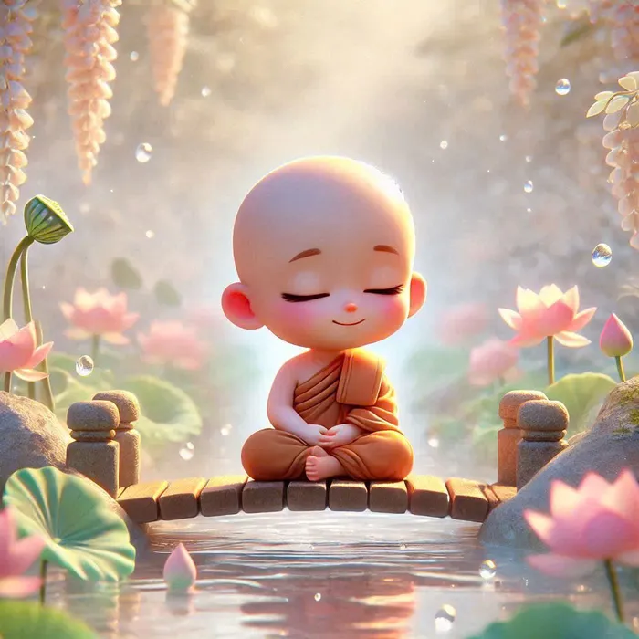 ảnh chú tiểu đẹp