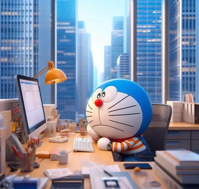 ảnh doraemon ngầu