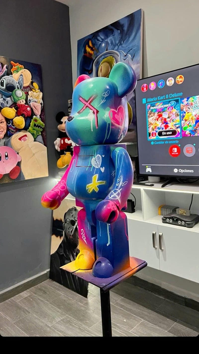 ảnh gấu bearbrick