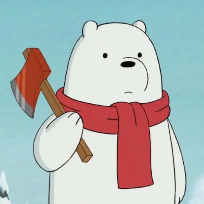 ảnh gấu trắng ngầu