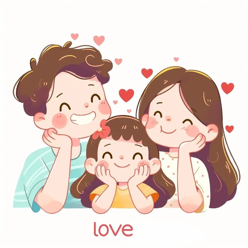 ảnh gia đình vui vẻ