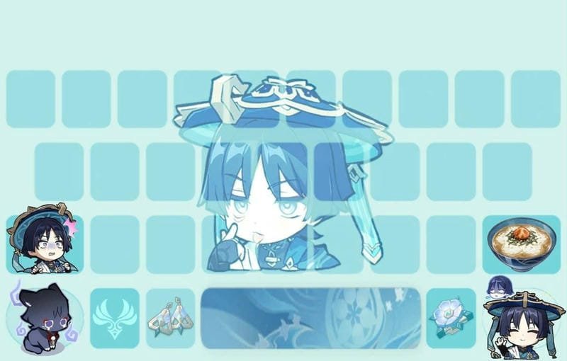 ảnh làm bàn phím