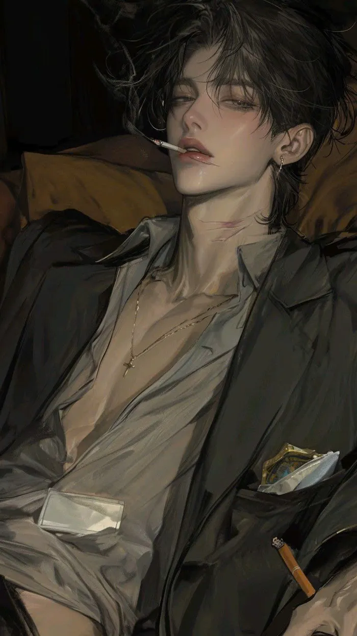 ảnh ngầu hút thuốc 0