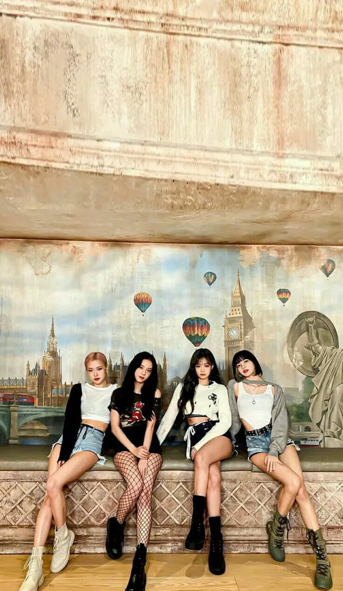 ảnh nhóm black pink