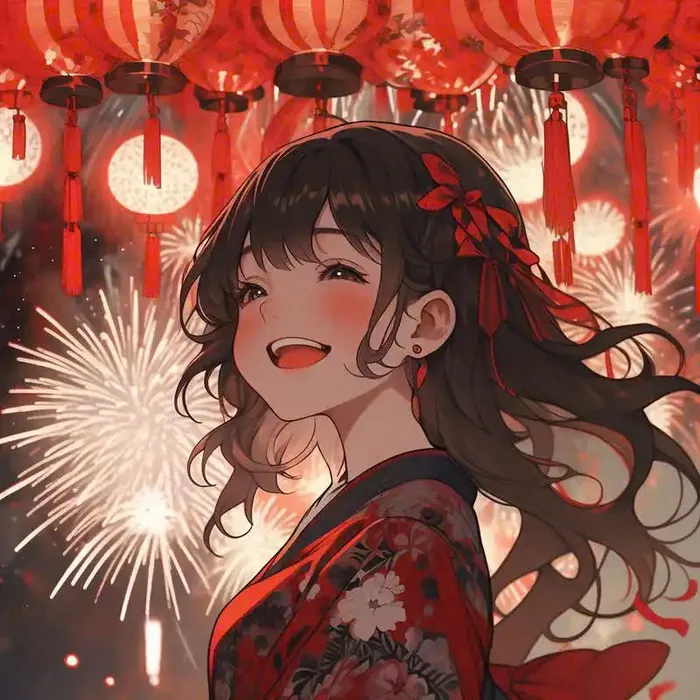 ảnh tết 2024 cute