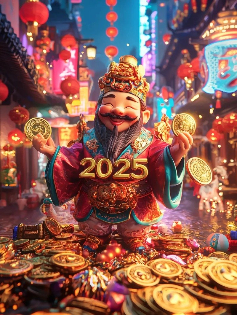 ảnh thần tài 2025