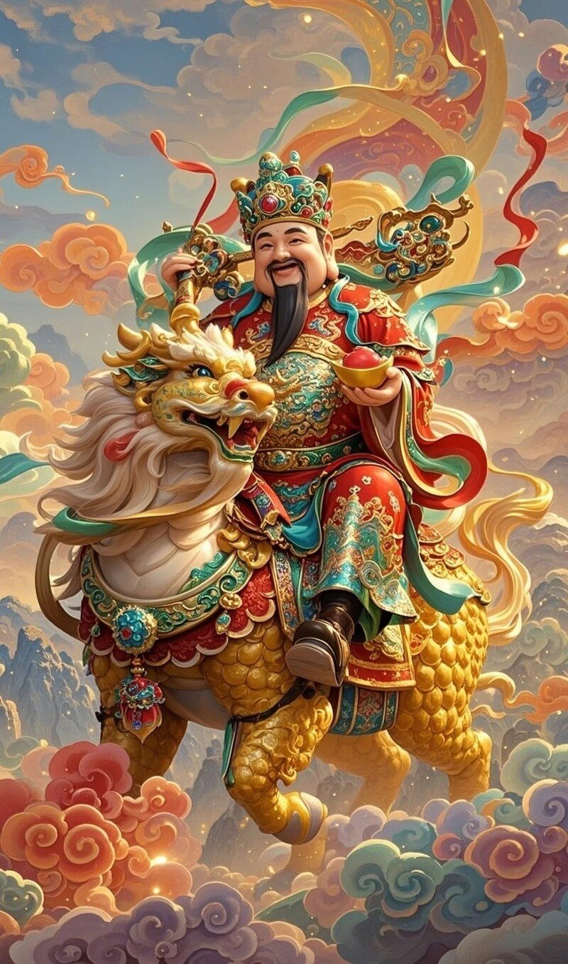 ảnh thần tài đẹp