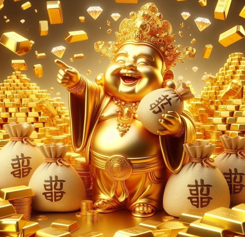 ảnh thần tài may mắn