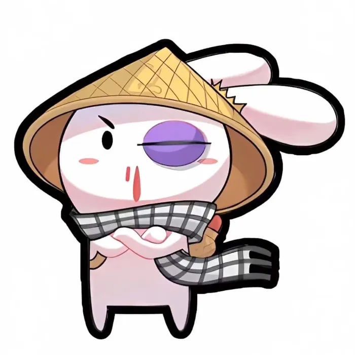 ảnh thỏ bảy màu