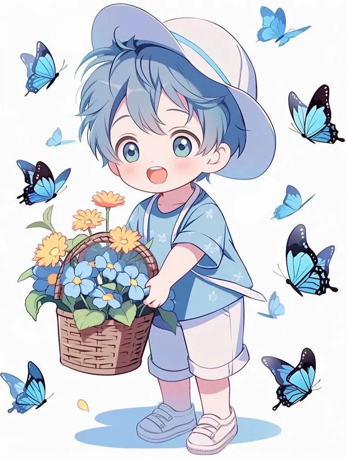 ảnh xanh dương