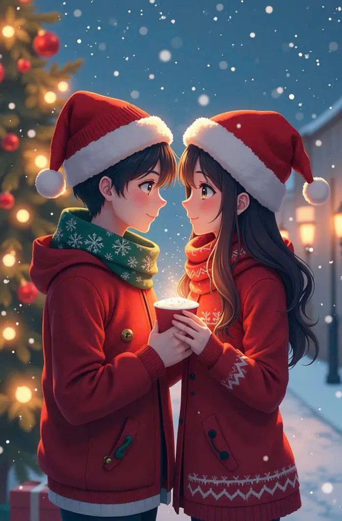 anime cặp đôi cute