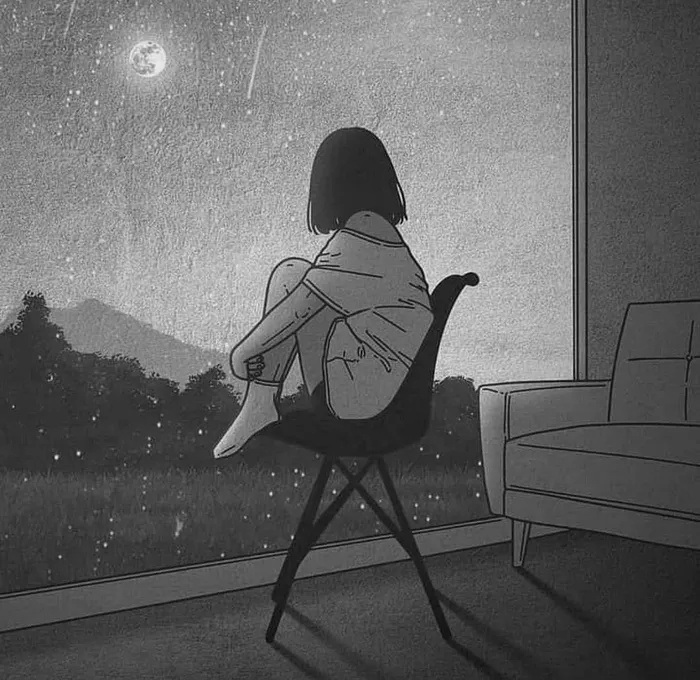 avatar ảnh buồn khóc