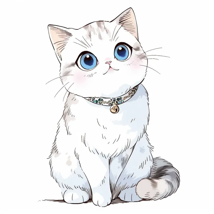 avatar ảnh mèo cute