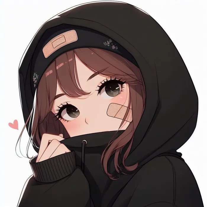 avatar anime nữ sáng