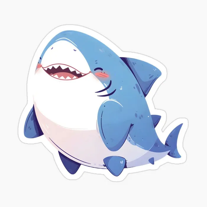 avatar cá mập cute