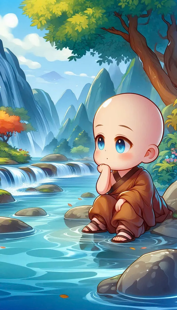 avatar chú tiểu dễ thương