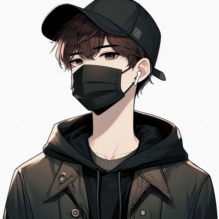 avatar cool ngầu ảnh trai đẹp che mặt