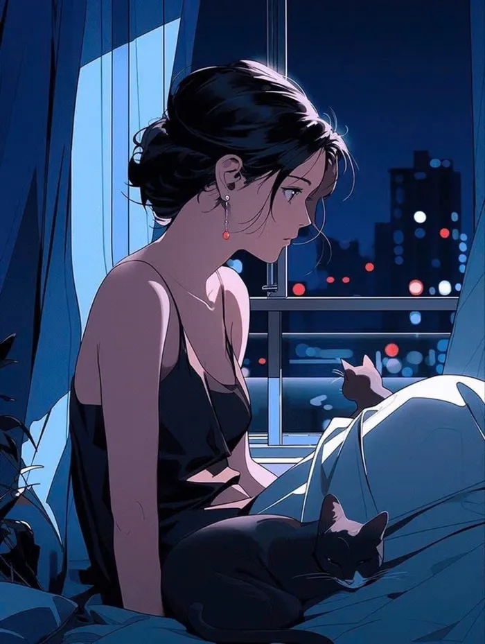 avatar đơn giản buồn