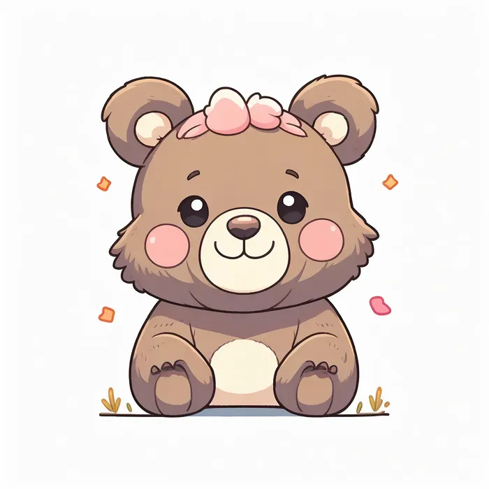 avatar gấu trắng ngầu