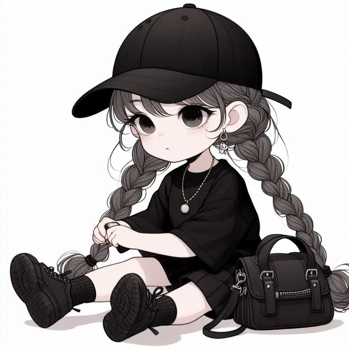 avatar nữ ngầu che mặt anime