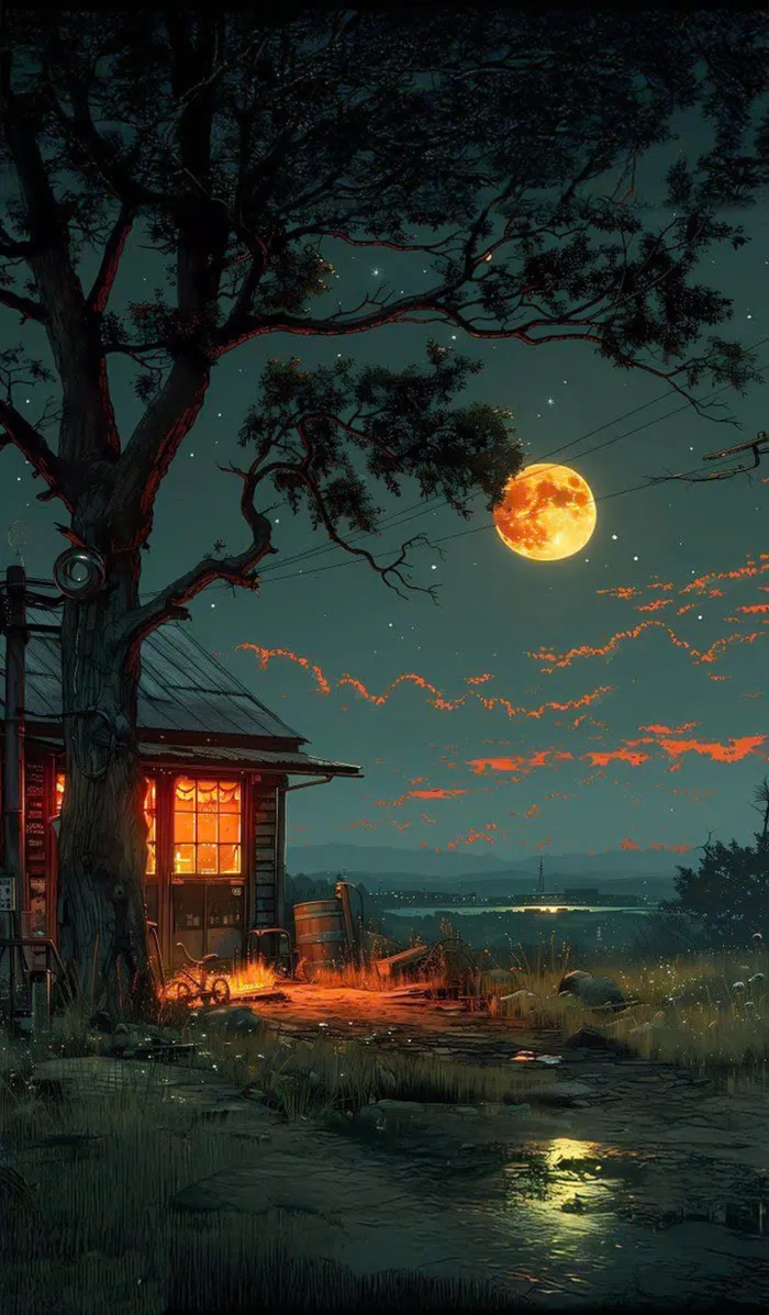 avatar phong cảnh anime