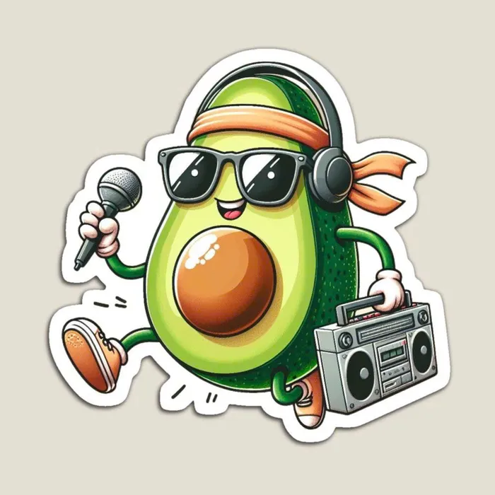 avatar quả bơ cute