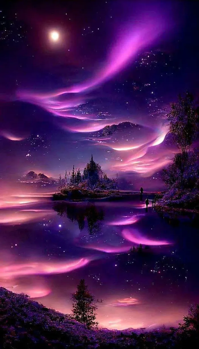 background bầu trời đêm