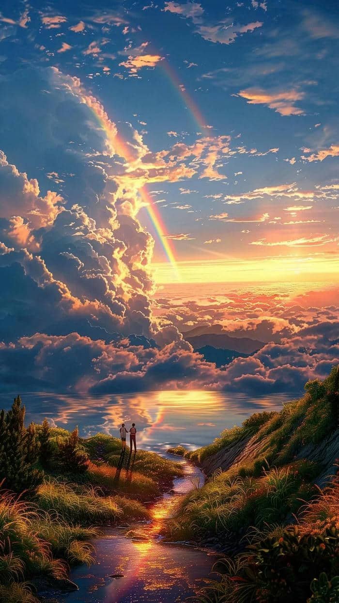 background bầu trời