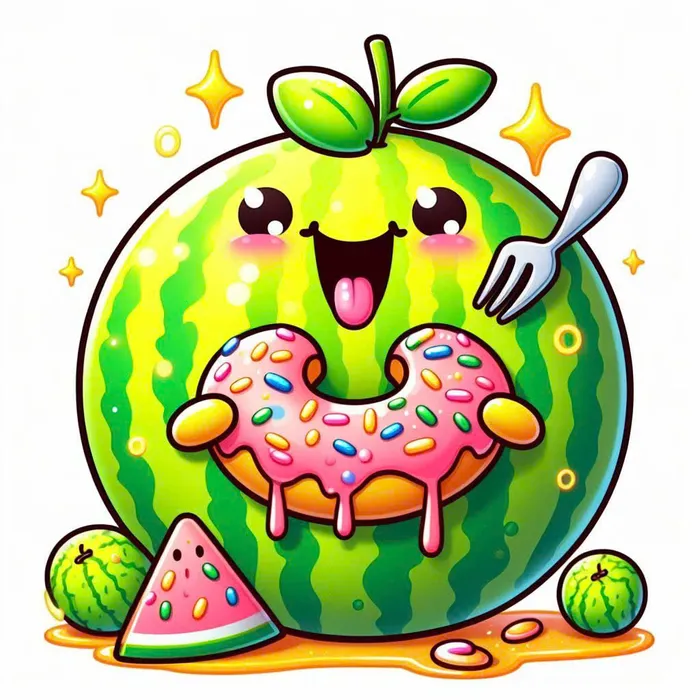 background hình nền dưa hấu