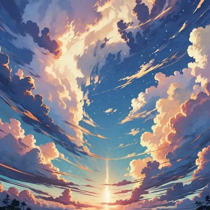 cảnh bầu trời đẹp