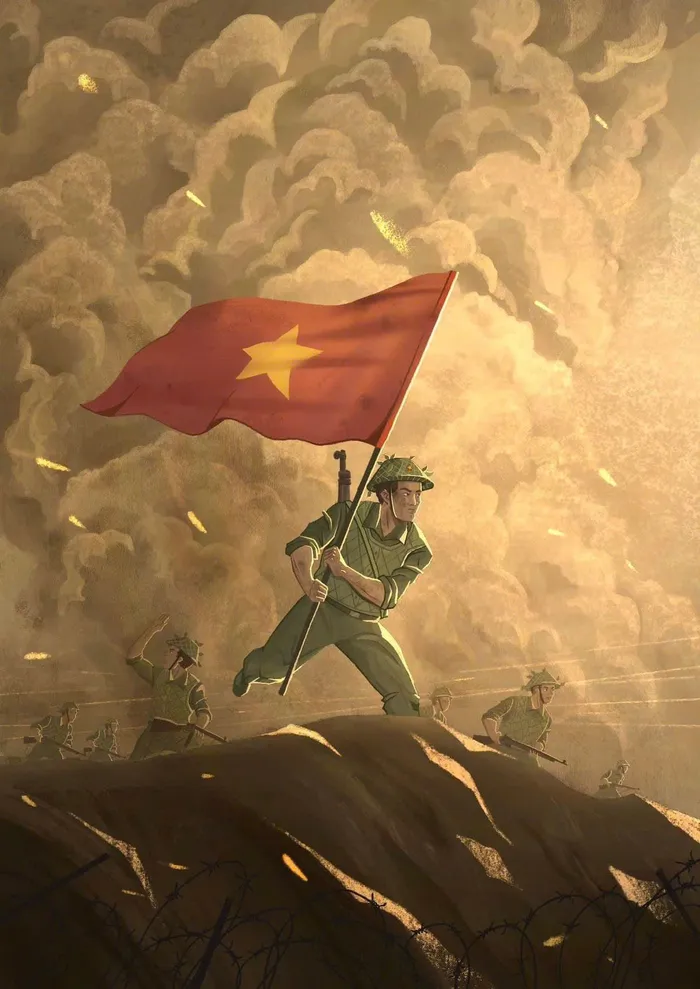 chibi chú bộ đội