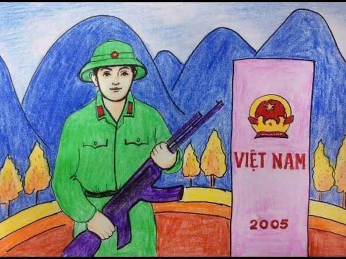 chú bộ đội hình ảnh