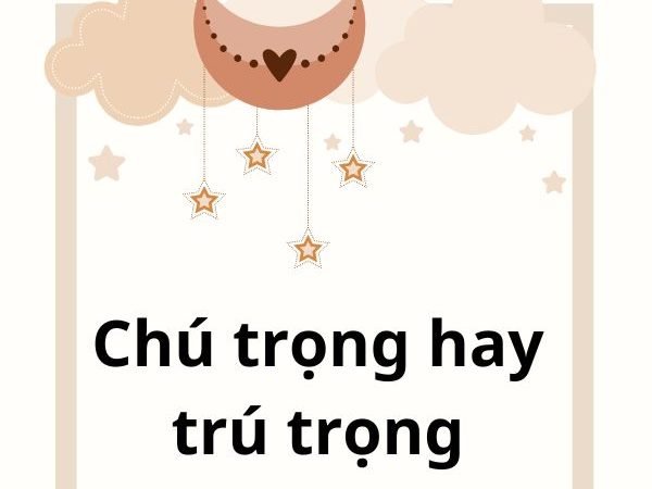 Chú Trọng Hay Trú Trọng: Sử Dụng Từ Nào Là Đúng Trong Tiếng Việt?