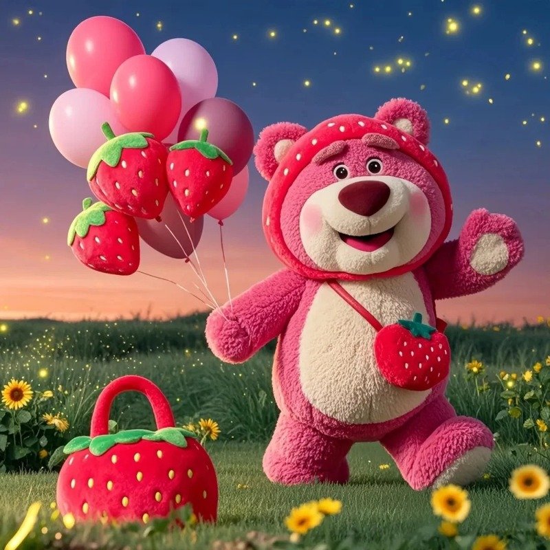 cute hình nền điện thoại gấu lotso