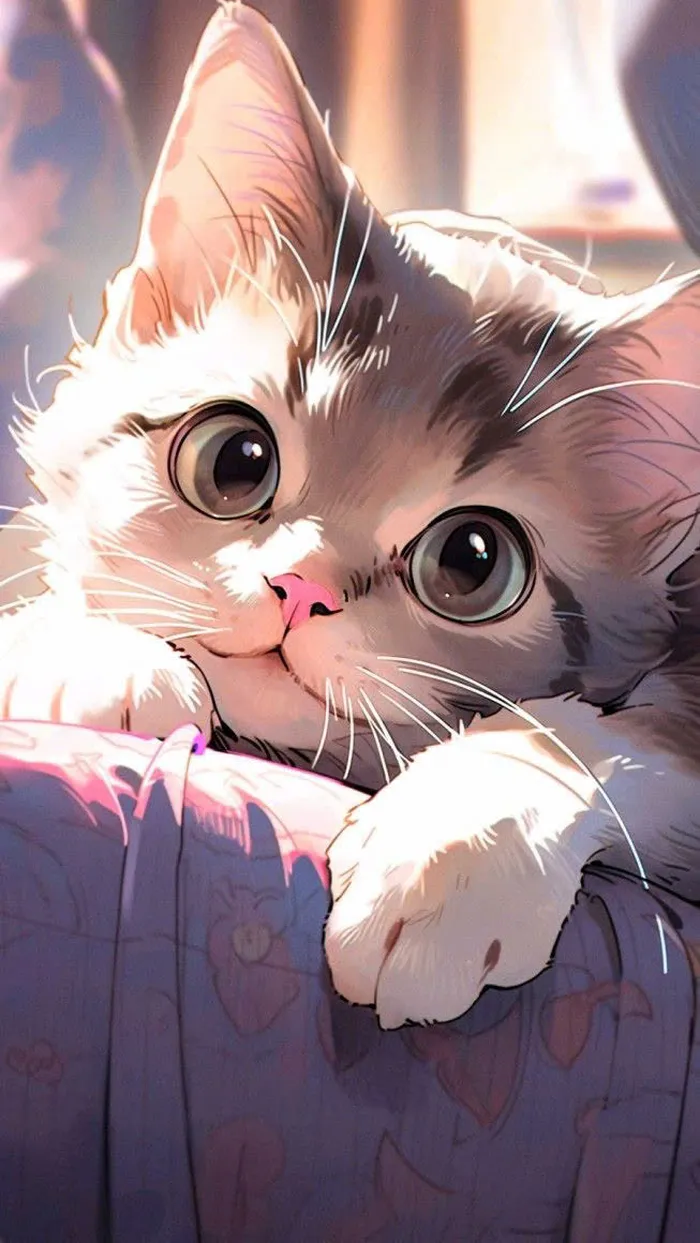 đáng yêu ảnh mèo cute