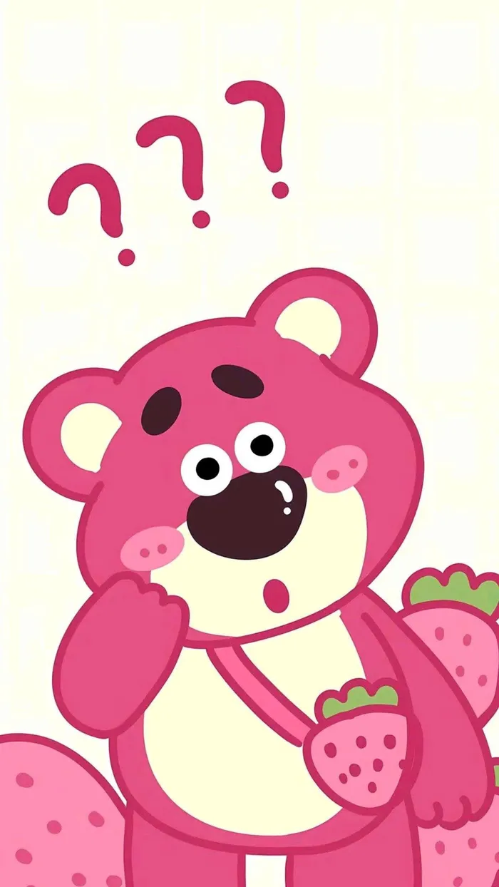 gấu dâu cute