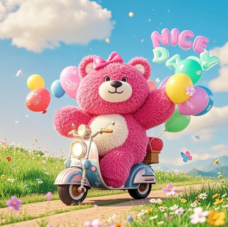 gấu dâu hình nền máy tính