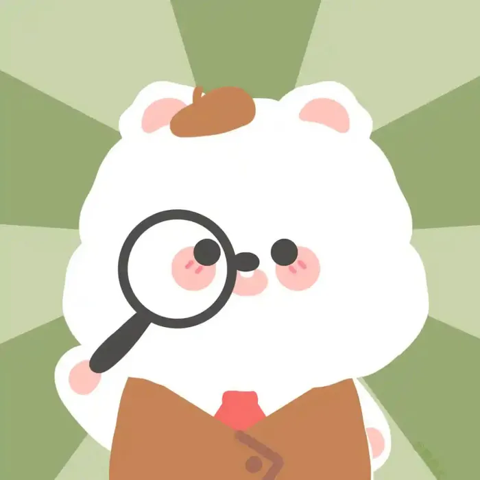 gấu trắng hoạt hình cute