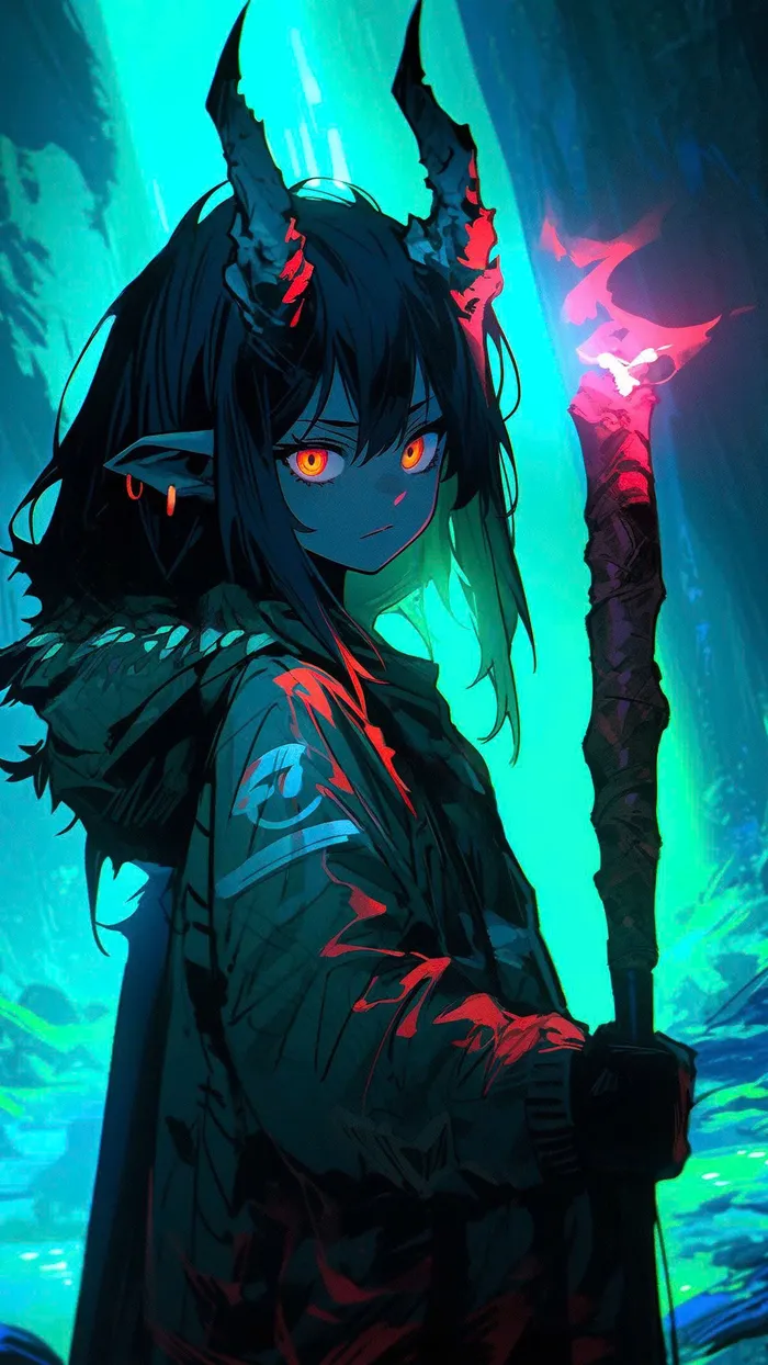 hình ảnh anime ác quỷ lạnh lùng