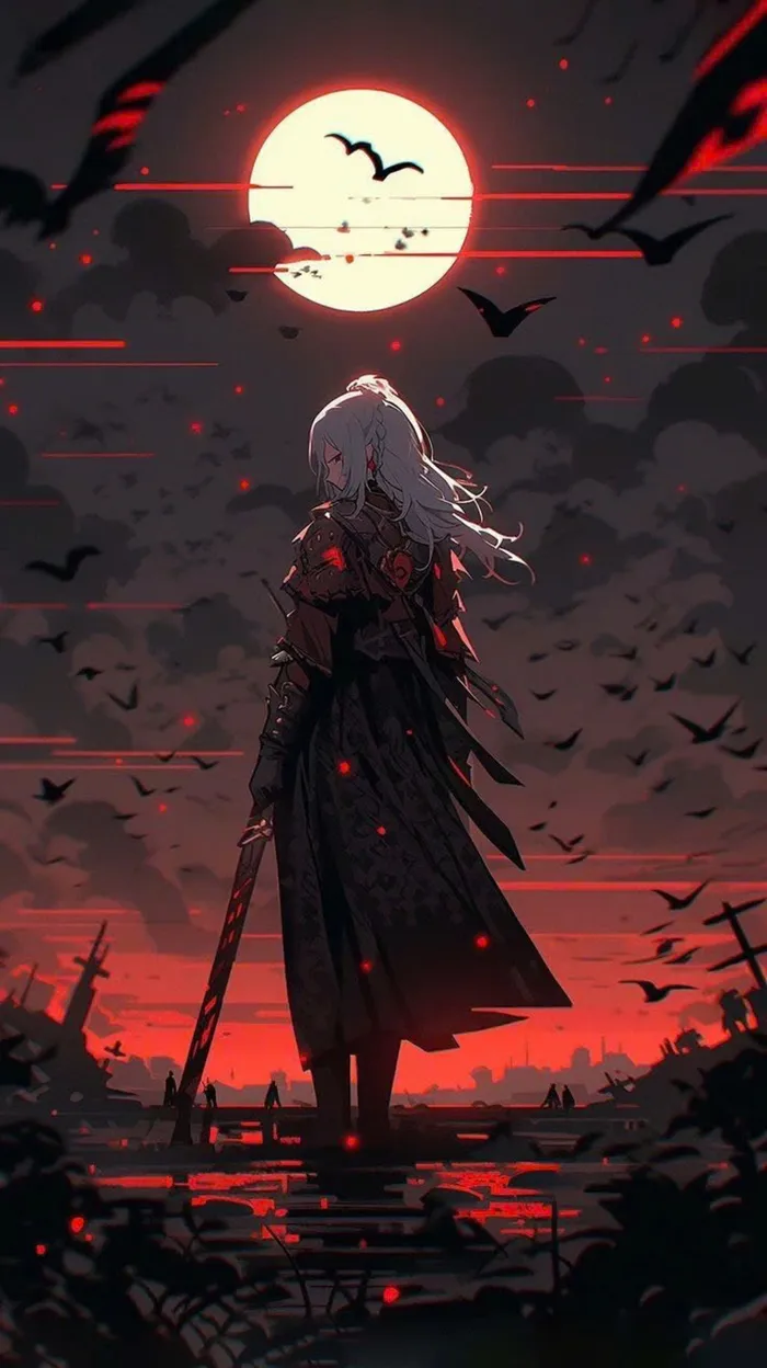 hình ảnh anime ngầu nữ