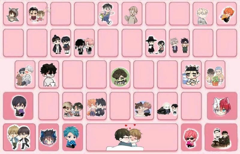 hình ảnh bàn phím cute