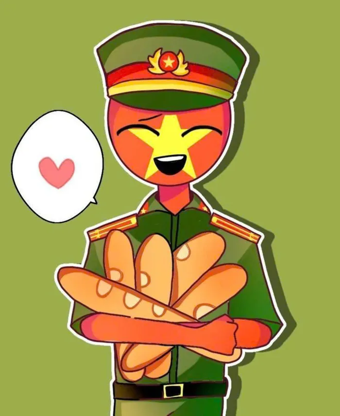 hình ảnh bộ đội cute