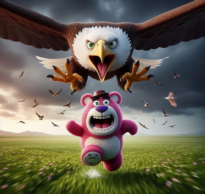 hình ảnh gấu sợ hãi